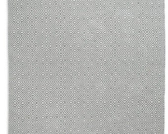 Provence Dove Grey Rug 6ft x 4ft Eco-friendly textile