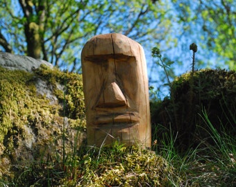 Easter Island Head Planter