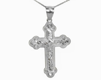Items similar to Crucifix Necklace - Made to order on Etsy