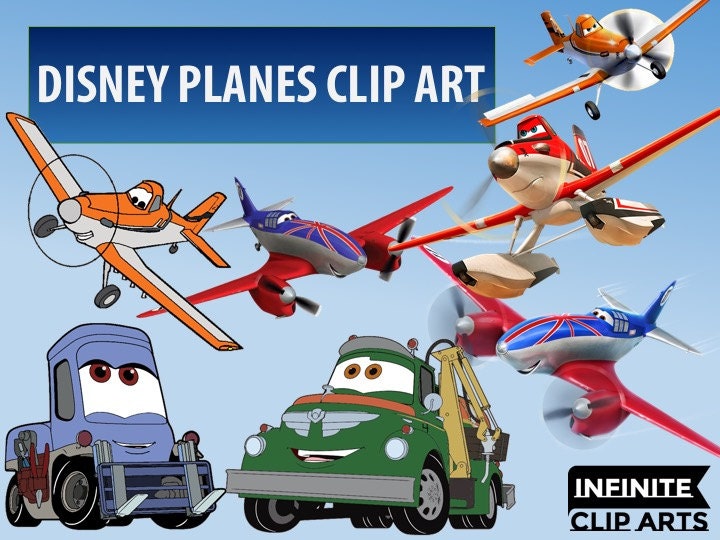 Download 30 Disney Planes Cartoon Clip art Printable Digital Clipart