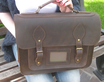 Leather Messenger Bag, Leather Bag, leather handbag, Leather Satchel , leather briefcase, Messenger Bag, laptop bag, vintage leather bag