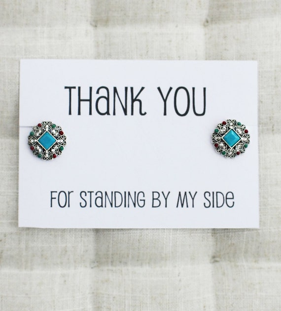 Thank You For Standing by my Side Wedding Gift by MyFriendsDesigns