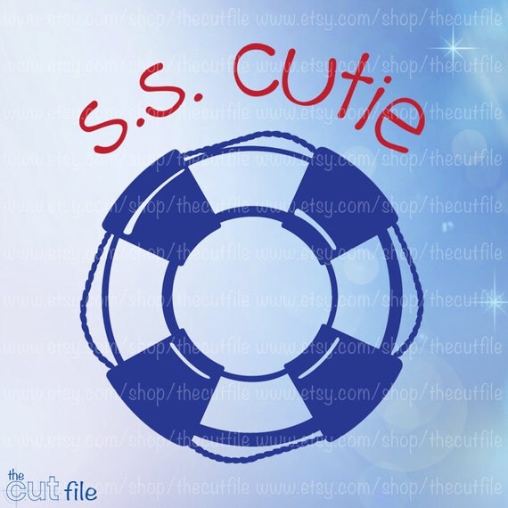 Download S.S.Cutie svg dxf eps jpeg cut files for cameo or cricut