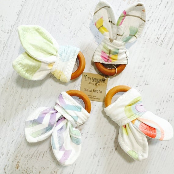 Organic Baby Teething Ring SALE Teething by