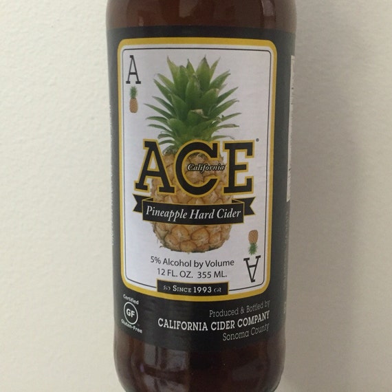 Ace Pineapple Hard Cider Repurposed Craft by UntappdResources