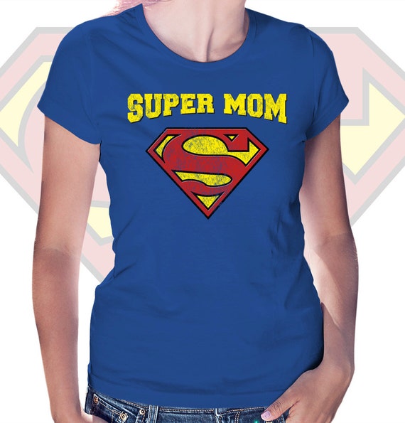Super Mom T Shirt Women Shirt Birthday T Idea Superhero