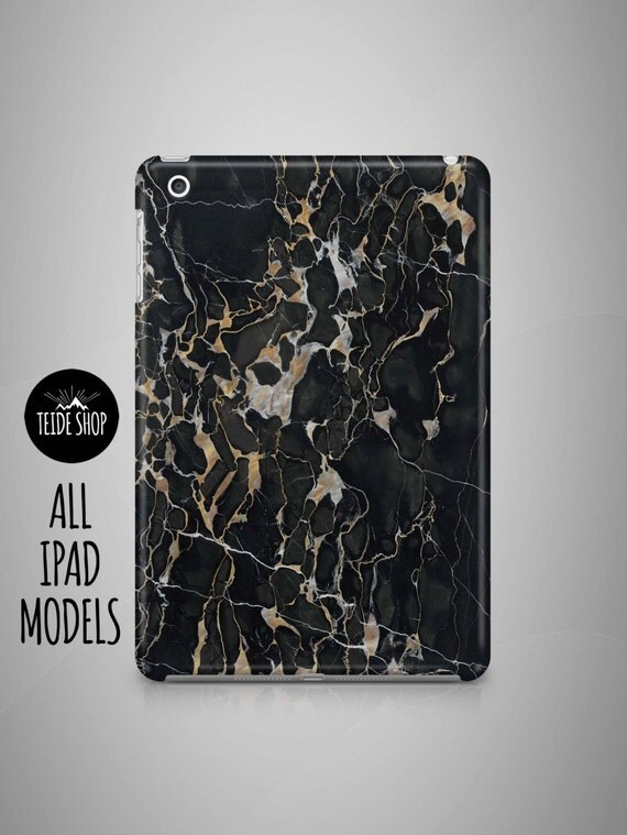 Black Gold MARBLE iPad Case iPad Mini Case iPad Mini Cover