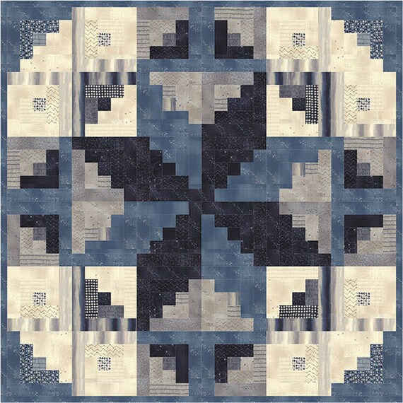 MIDNIGHT QUILT KIT Beautiful Moda Nocturne By JellyRolls2Go