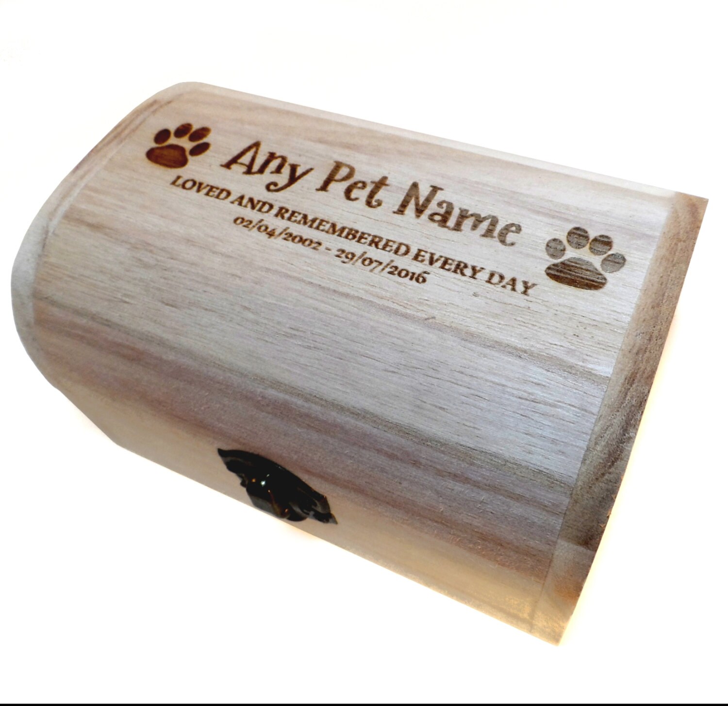 Memorial Remembrance Wooden Pet Urns Cremation Urns Ashes Box