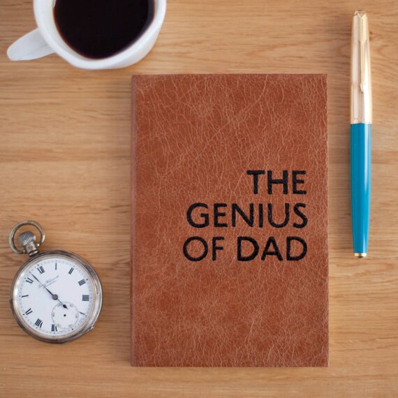 Leather notebook for Dad Father's Day Gift for Daddy