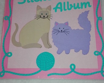 Vintage sandylion sticker album
