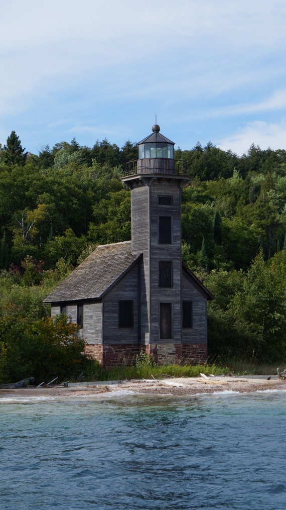 old lighthouse Munising MI.