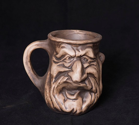 tea-pottery-cup-face-gifts-for-men-men-gift-dad-gift-by-uastudio