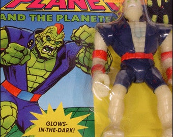 Duke Nukem from Captain Planet Vintage 1991 Action Figure Tiger Toys NOS