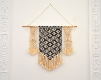 Macrame wall Bohemian fabrics and cotton