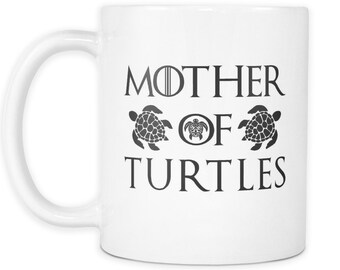 Mother Of Turtles White Mug