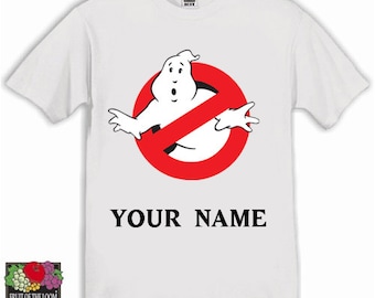 Ghostbusters Personalised Kids Tshirt Ages 1-13 Available