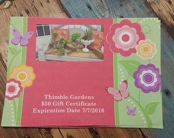 Thimble Gardens Gift Cards
