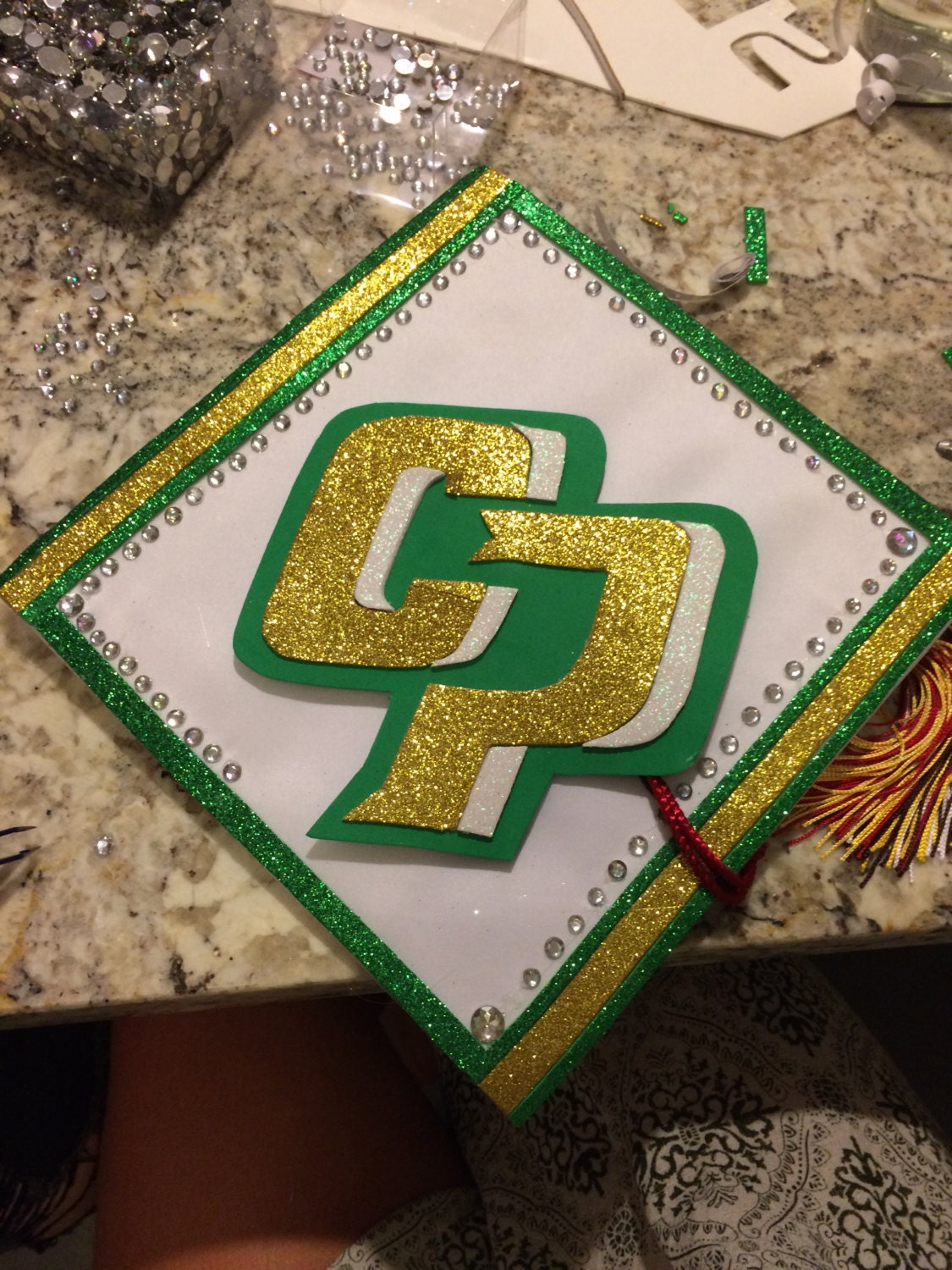Cal Poly Slo Grad Cap by GraduationCreations on Etsy