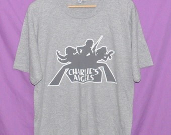 Vintage 90s 1994 Charlie's Angels Movie Film Action Thriller T-Shirt