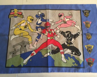 Power rangers fabric | Etsy