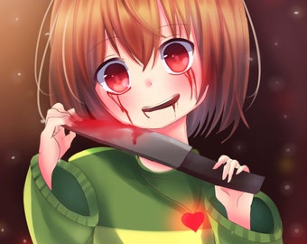 Chara 8"x11" Poster Print