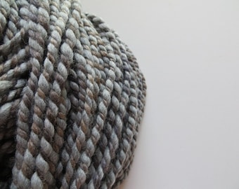 Hand Spun Yarn Merino and BFL Yarn Bulky 2 ply 7.3 oz