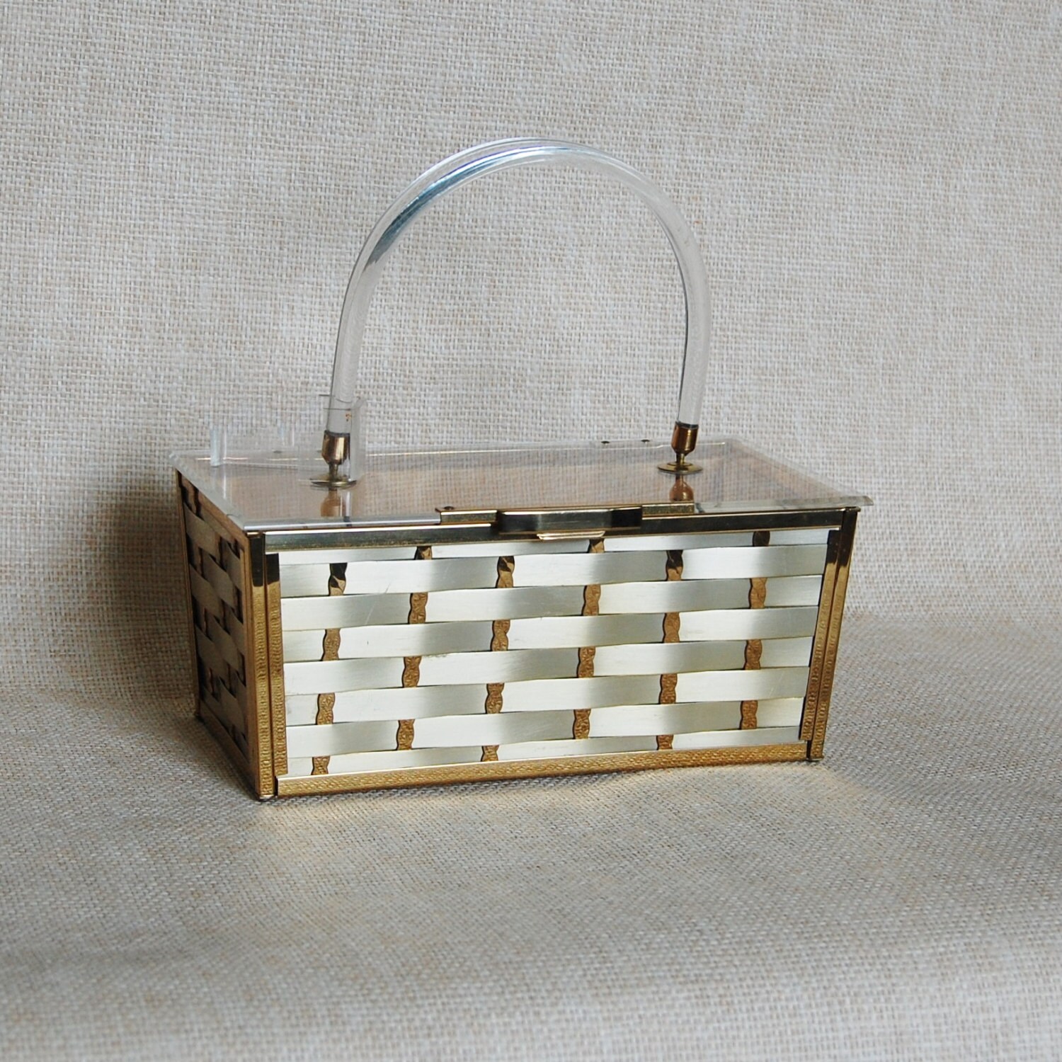 vintage basket bag