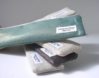 Small Zip Pouches, Skinny Mini Zips, Long Zipper Pouch, Make-Up Brush Case