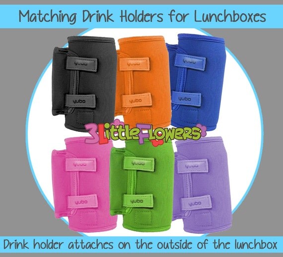 Lunchbox Drink Holder Velcro Matching Drink Holder