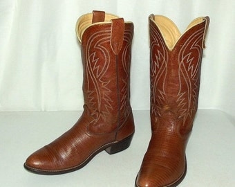 Vintage Ralph Lauren Western Cowboy Boots by honeyblossomstudio