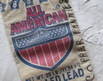 Vintage Lead Shot Bag