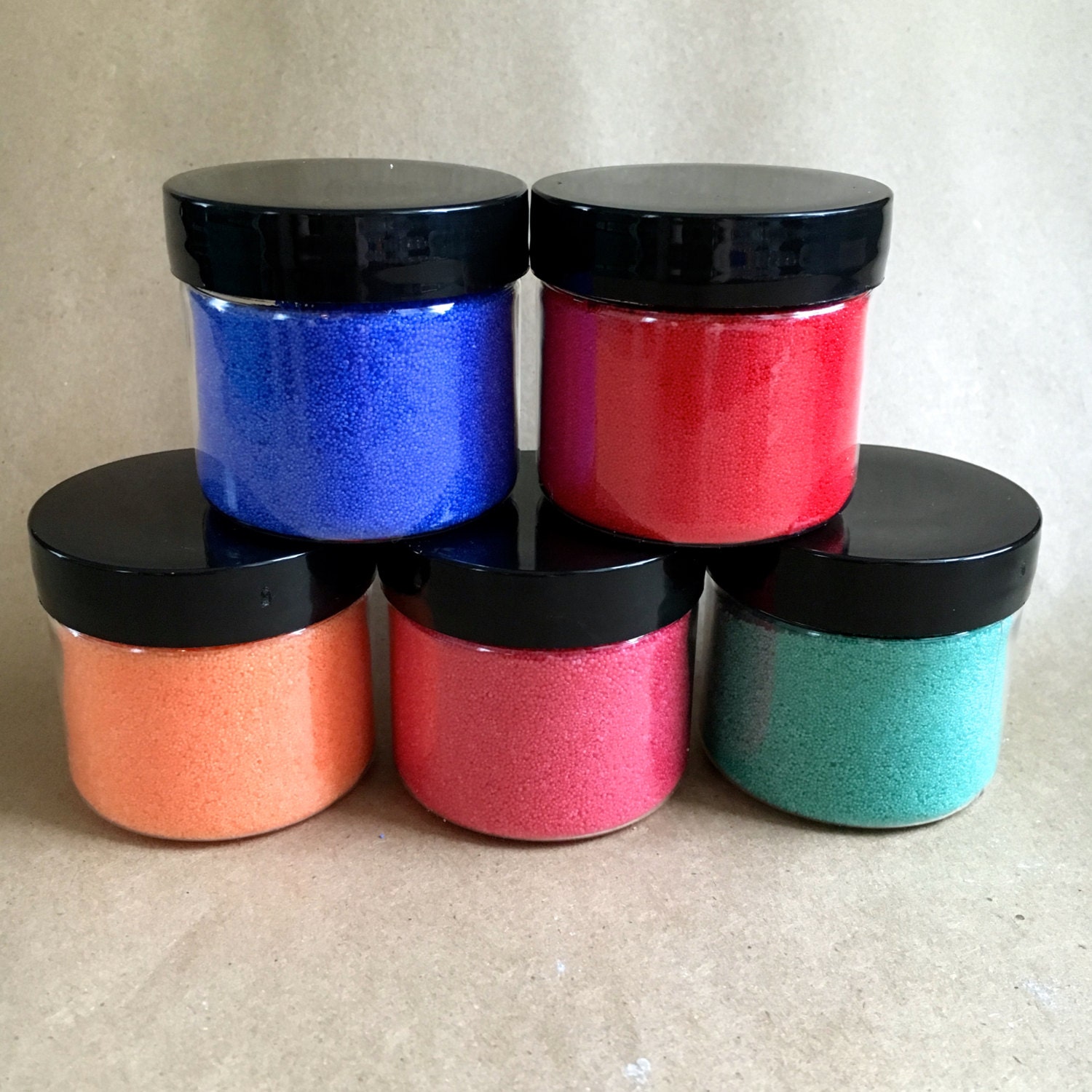 Jojoba Beads Set 5 Colors 1 oz each