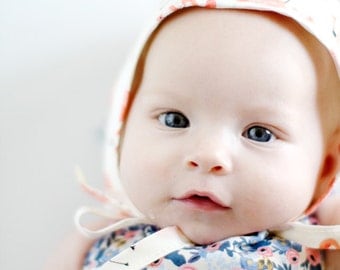 CLASSIC BABY BONNET pdf pattern
