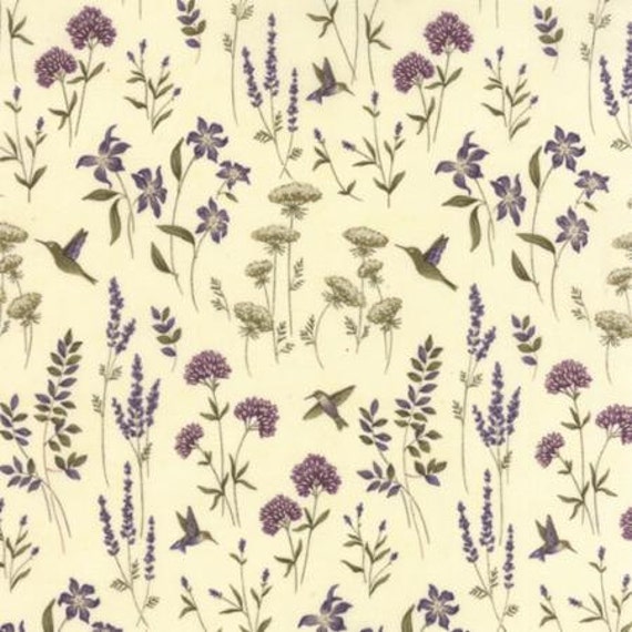 The Potting Shed fabric Antique White 6623 11 Holly Taylor