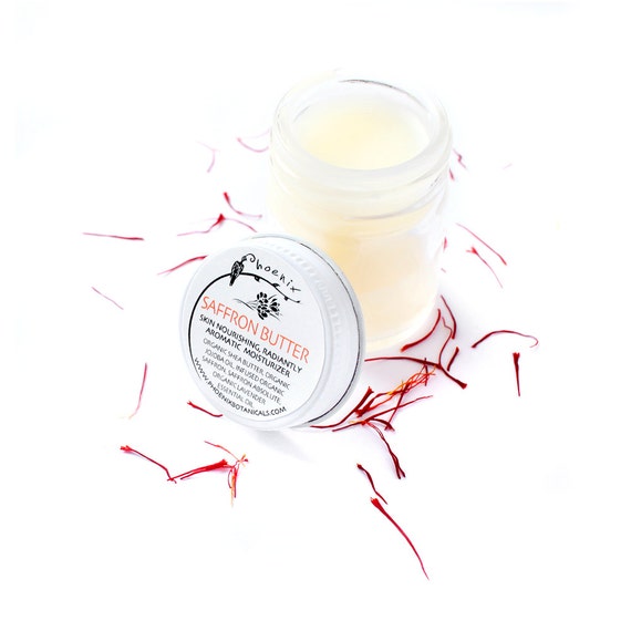 Saffron Butter for glowing skin fragrant silky moisturizer