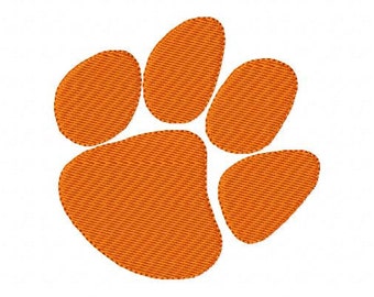Paw Print 16 // Tiger Paw // Machine Embroidery Design // Joyful Stitches