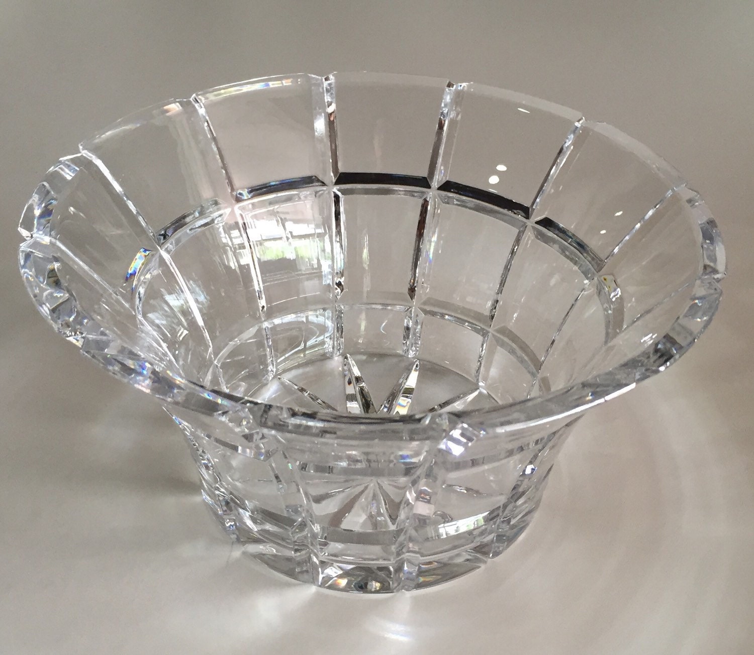 Crystal Bowl/ Cut Crystal Bowl/Ceskci Crystal Bowl/ Made in