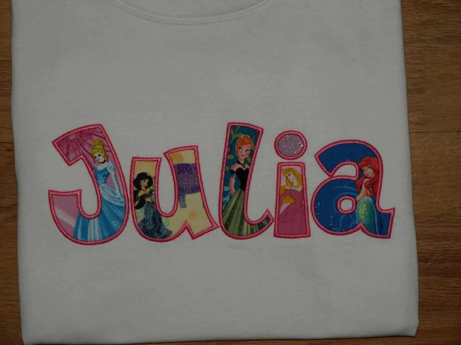 disney princess name shirt