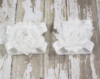 White Baby Barefoot Sandals/Baby Barefoot Sandals/Newborn Sandals/Baby Shoes/Photo Prop/Barefoot Sandals/Baby Shower Gift