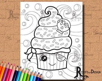 INSTANT DOWNLOAD Coloring Page Cute Owl zentangle inspired