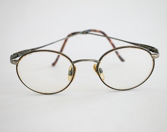 Vintage 1960's 1950's Eyeglasses Two Toned by thiefislandvintage