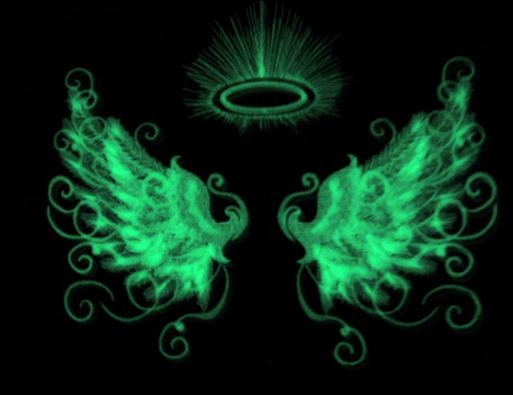 Angel wings/ Glow in the dark special designed machine