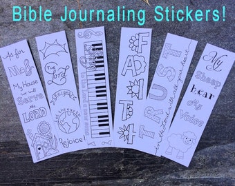 Bible Journaling Stickers Bible Journaling Set 1