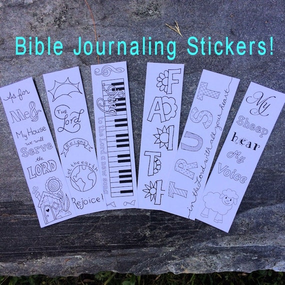 Bible Journaling Stickers Bible Journaling Set 1
