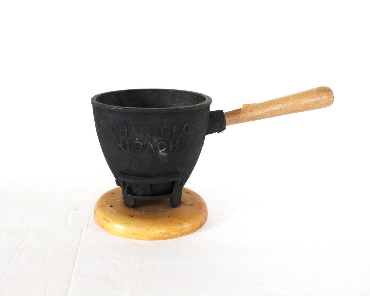 Vintage Hibachi Cast Iron Grill / Made In Japan by