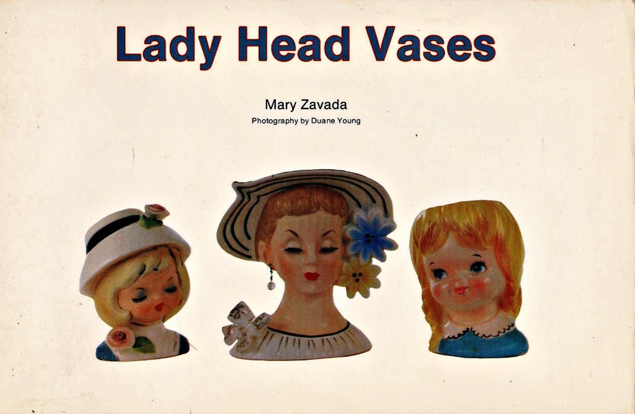 Lady Head Vases Value Guide Collector's Book Shawnee Relpo