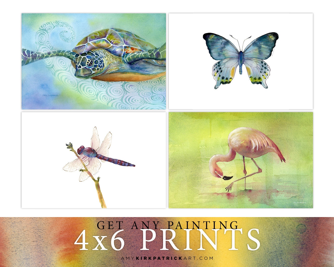 4x6 Prints Buy 1 or more Pick any Paintings by Amy