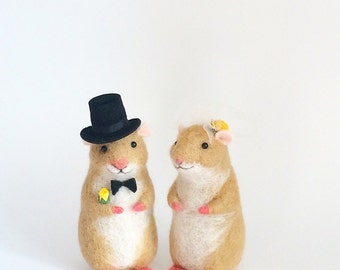 hamster cake topper toppers