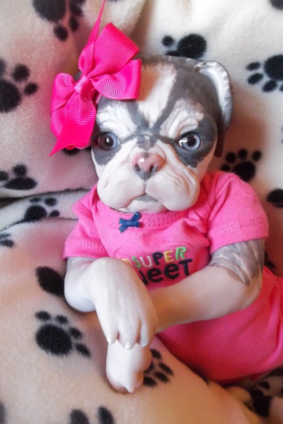 realistic dog doll